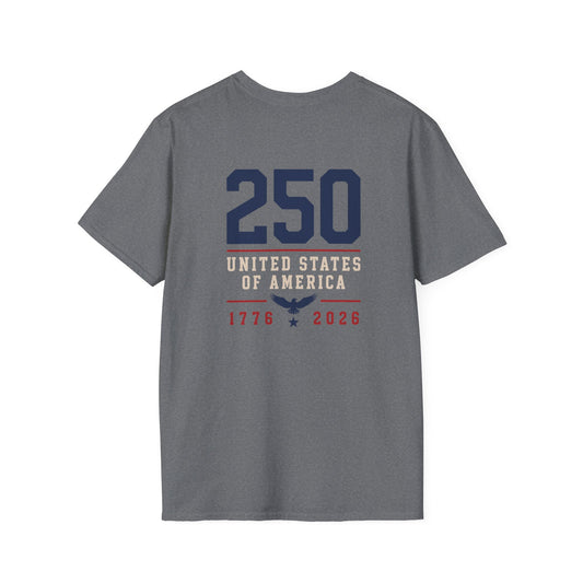 USA 250 T-Shirt - Back Print