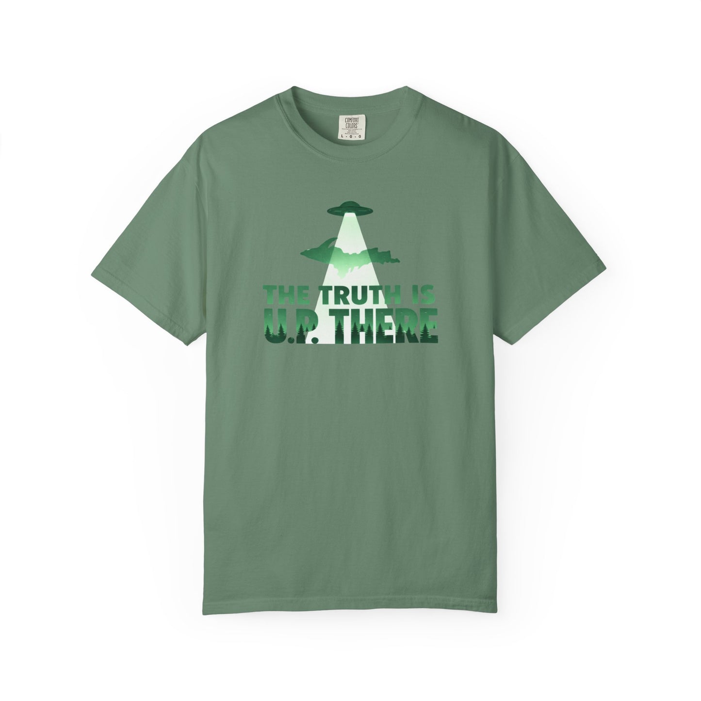 The Truth is U.P. There T-Shirt - Heavyweight Comfort Colors
