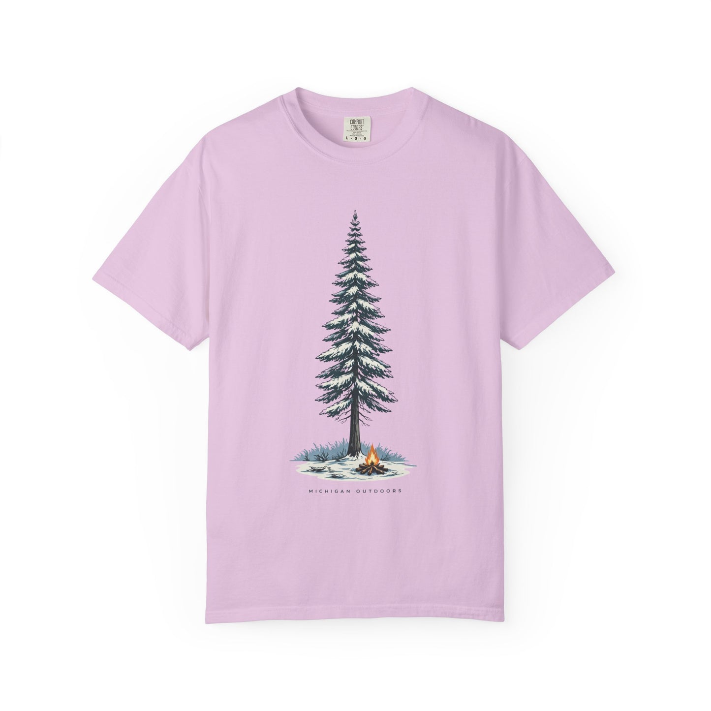 Michigan Outdoors T-Shirt - Heavyweight Comfort Colors