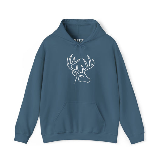 White-tailed One Line Hoodie
