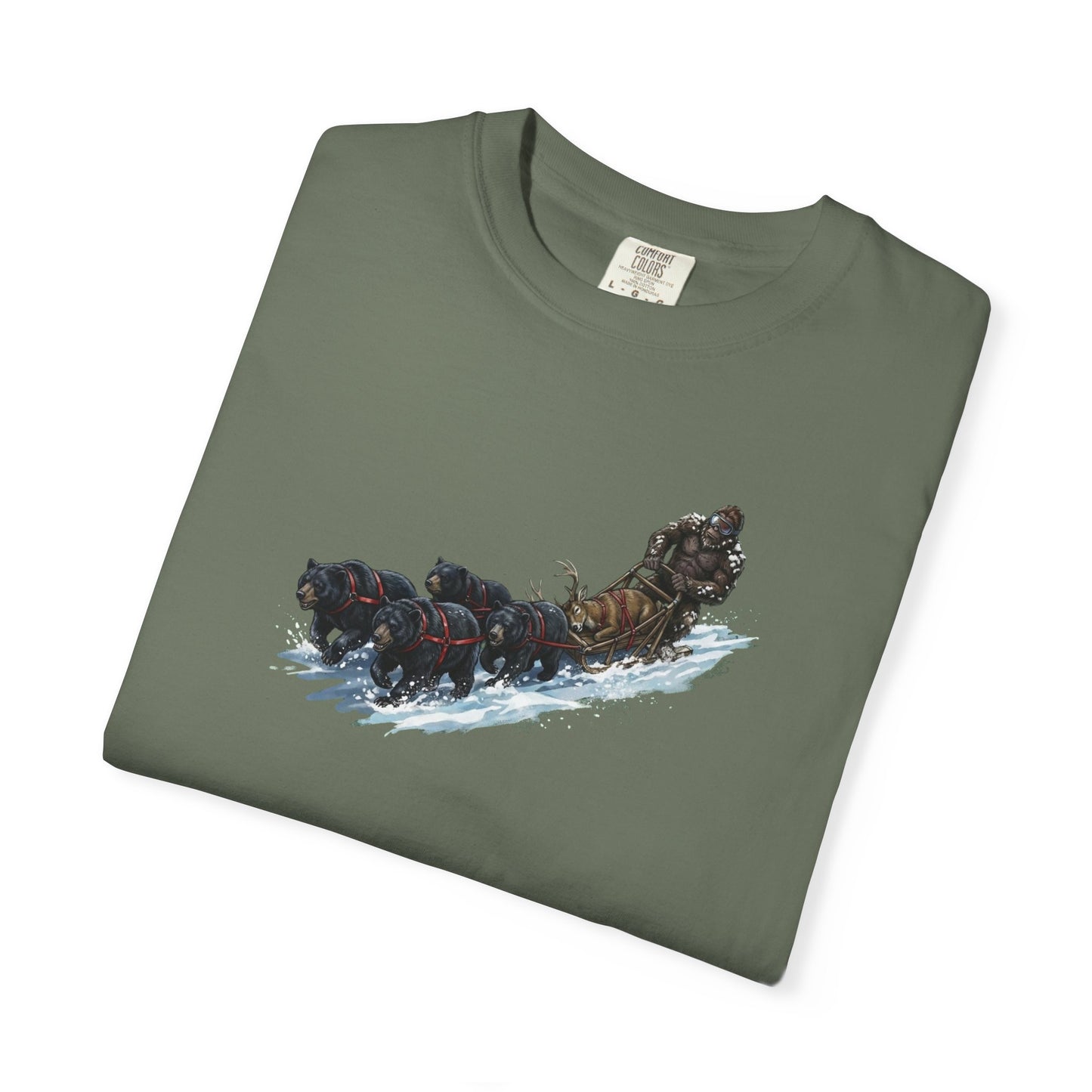 Winter Run T-Shirt - Heavyweight Comfort Colors