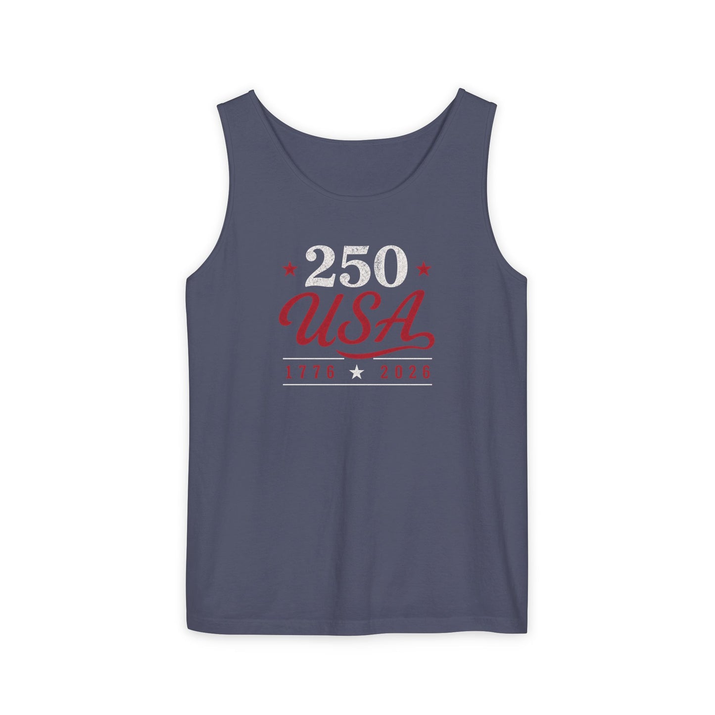 250 USA Tank Top - Heavyweight Comfort Colors