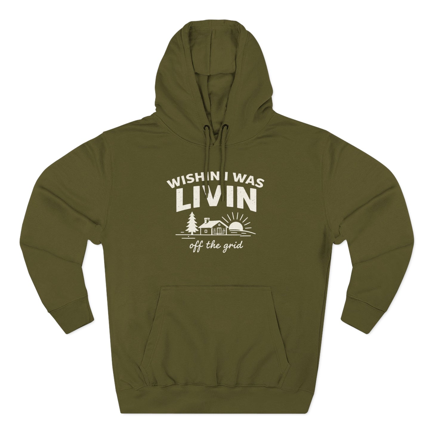 Wishin I Was LIVIN Hoodie