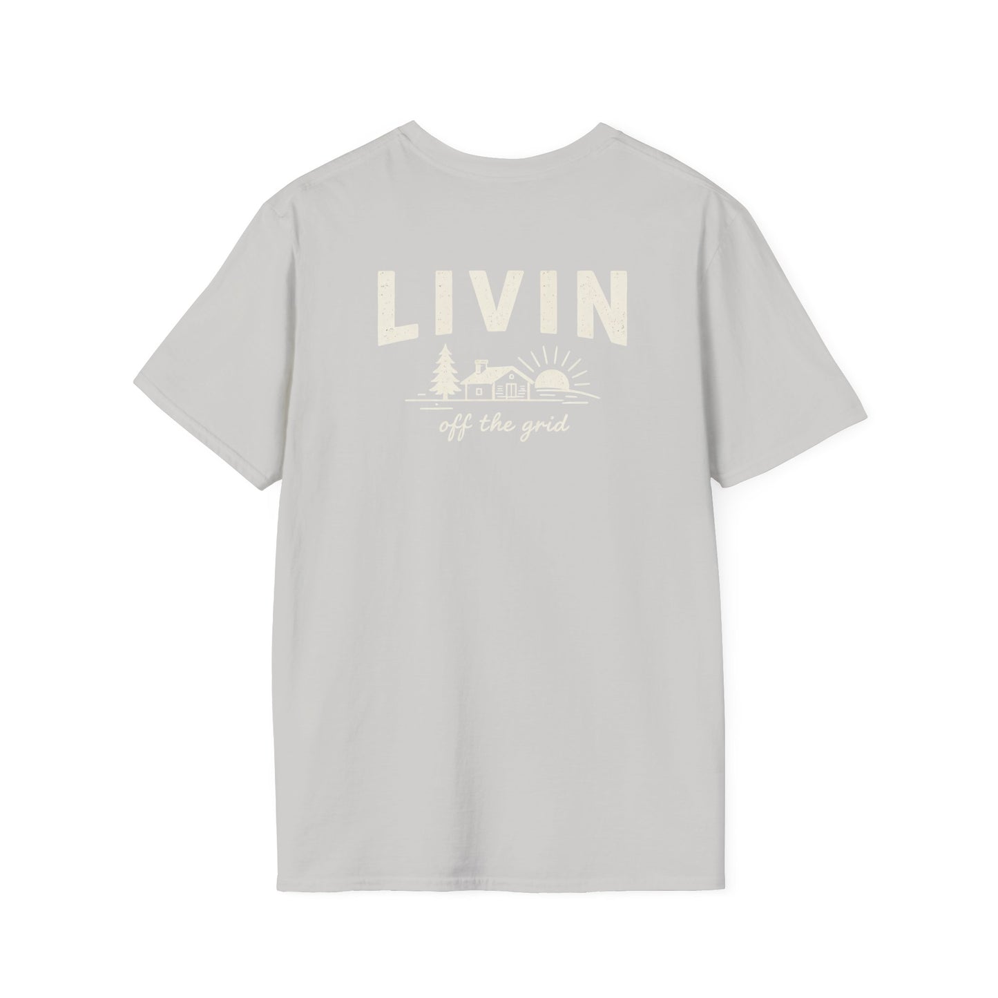 LIVIN off the Grid T-Shirt - Back Print