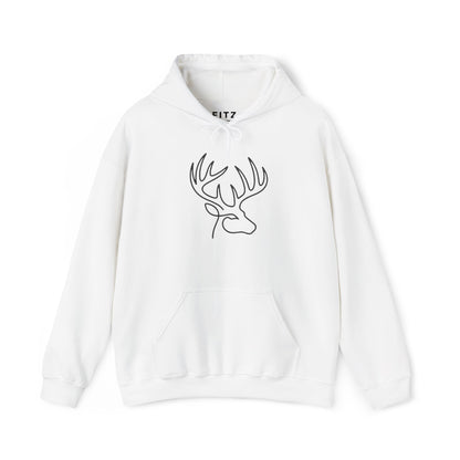 White-tailed One Line Hoodie
