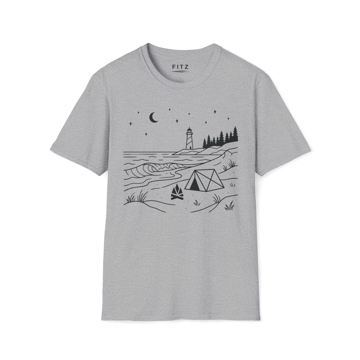 Beach Camping T-Shirt