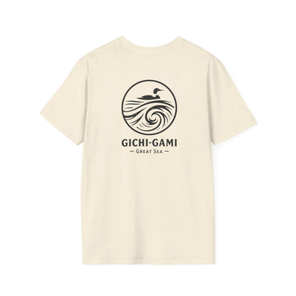 Gichi-Gami Great Sea T-Shirt - Back Print