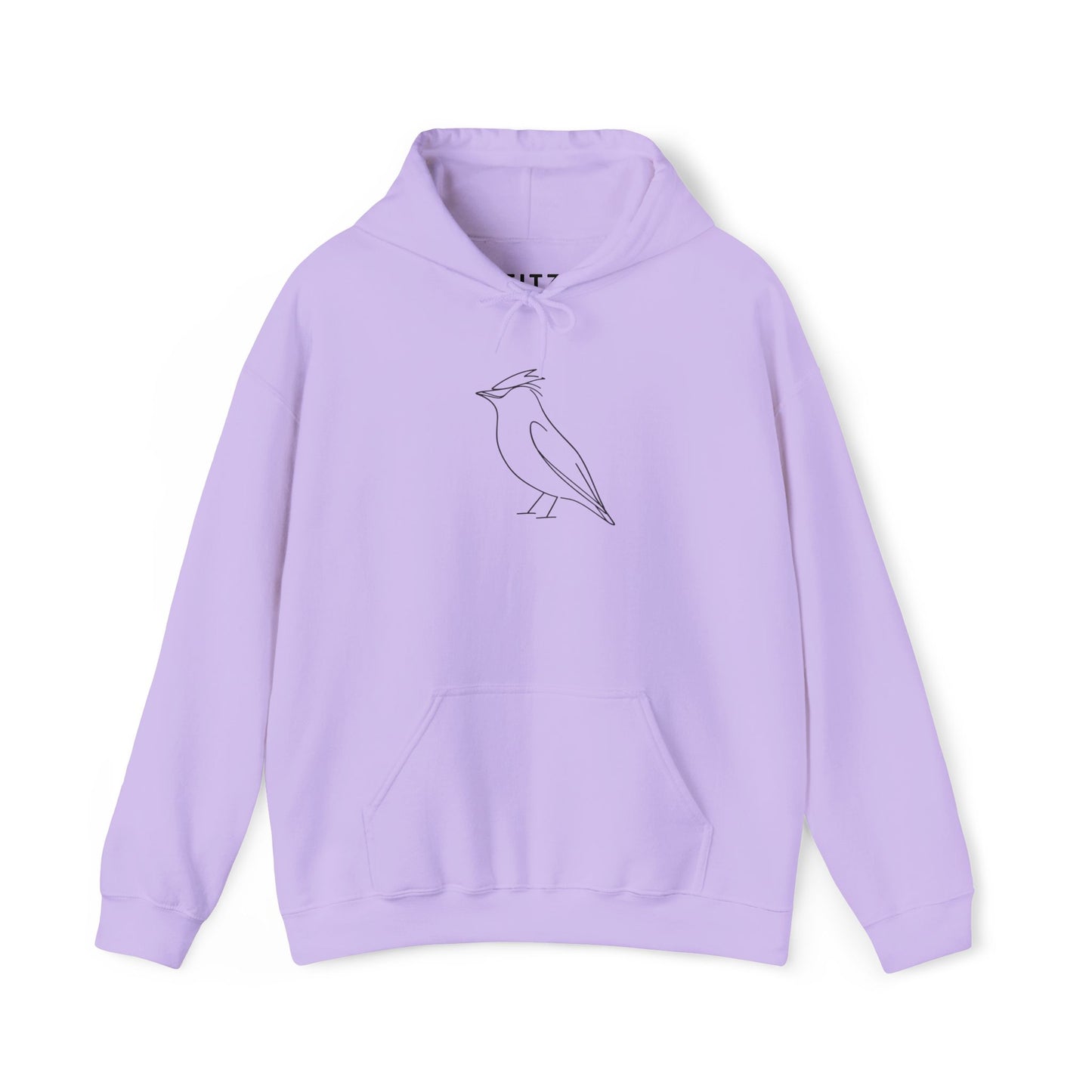 Cedar Waxwing Line Hoodie