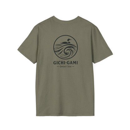 Gichi-Gami Great Sea T-Shirt - Back Print
