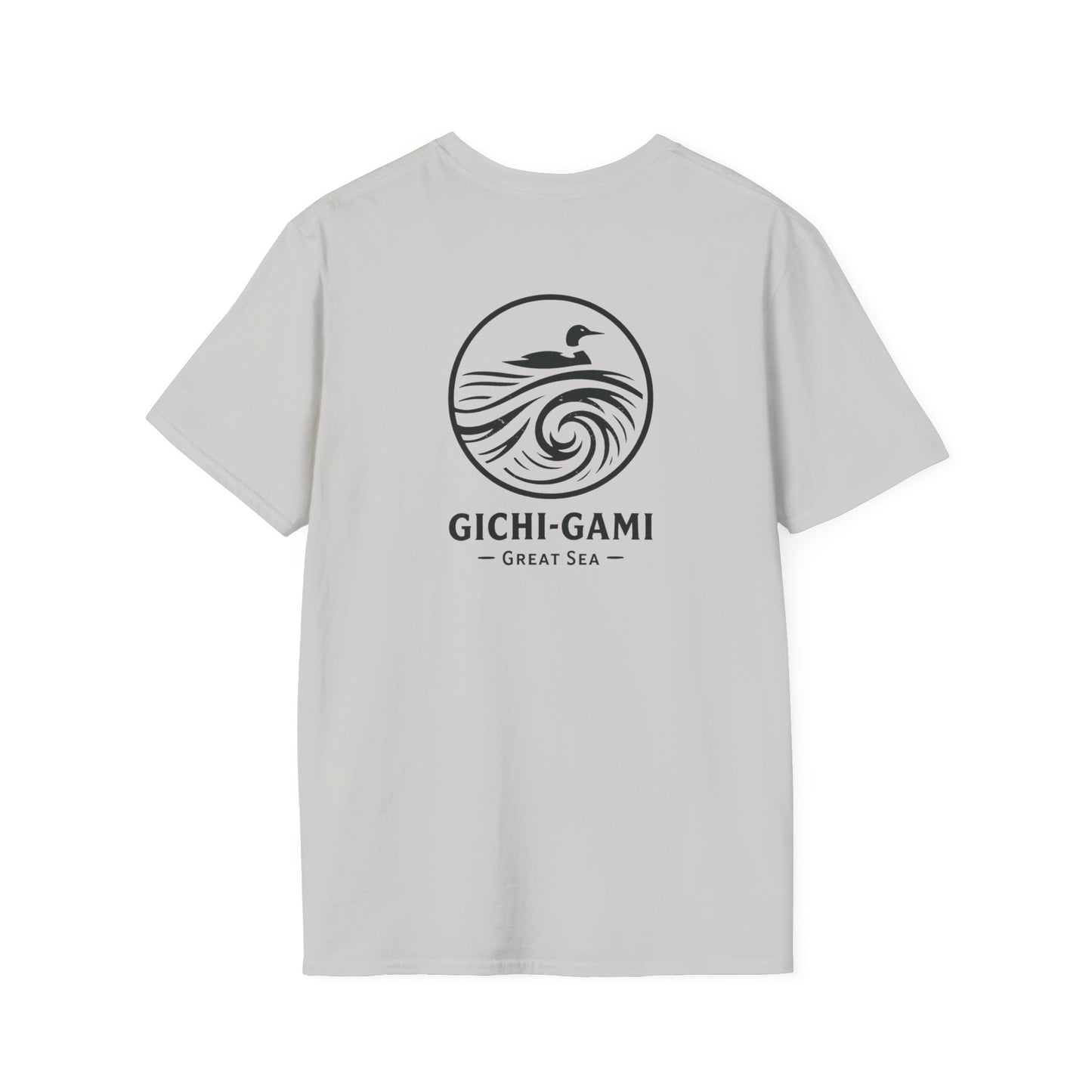 Gichi-Gami Great Sea T-Shirt - Back Print