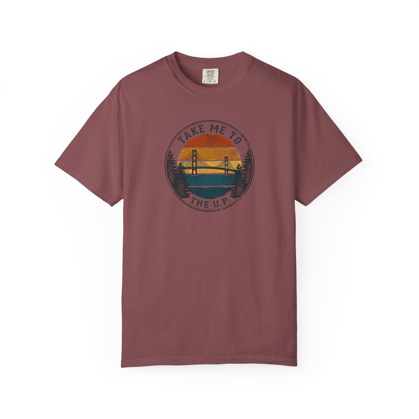 Take Me to the U.P. T-Shirt - Heavyweight Comfort Colors
