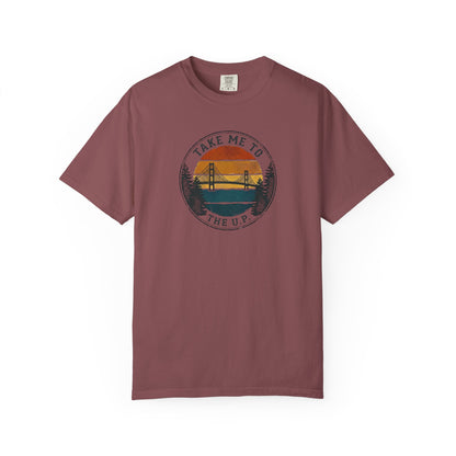 Take Me to the U.P. T-Shirt - Heavyweight Comfort Colors