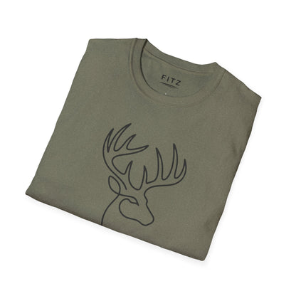 White-tailed One Line T-Shirt