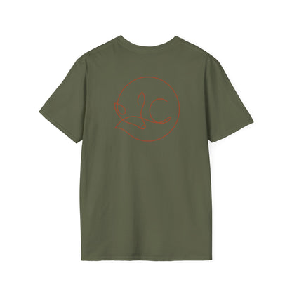 Fox One Line T-Shirt - Back Print