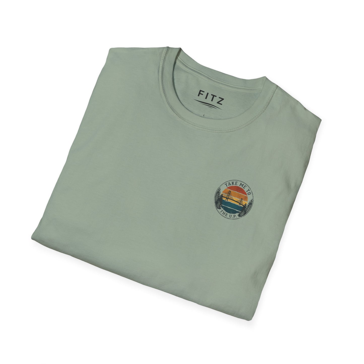 Take Me to the U.P. Sunset T-Shirt - Back Print