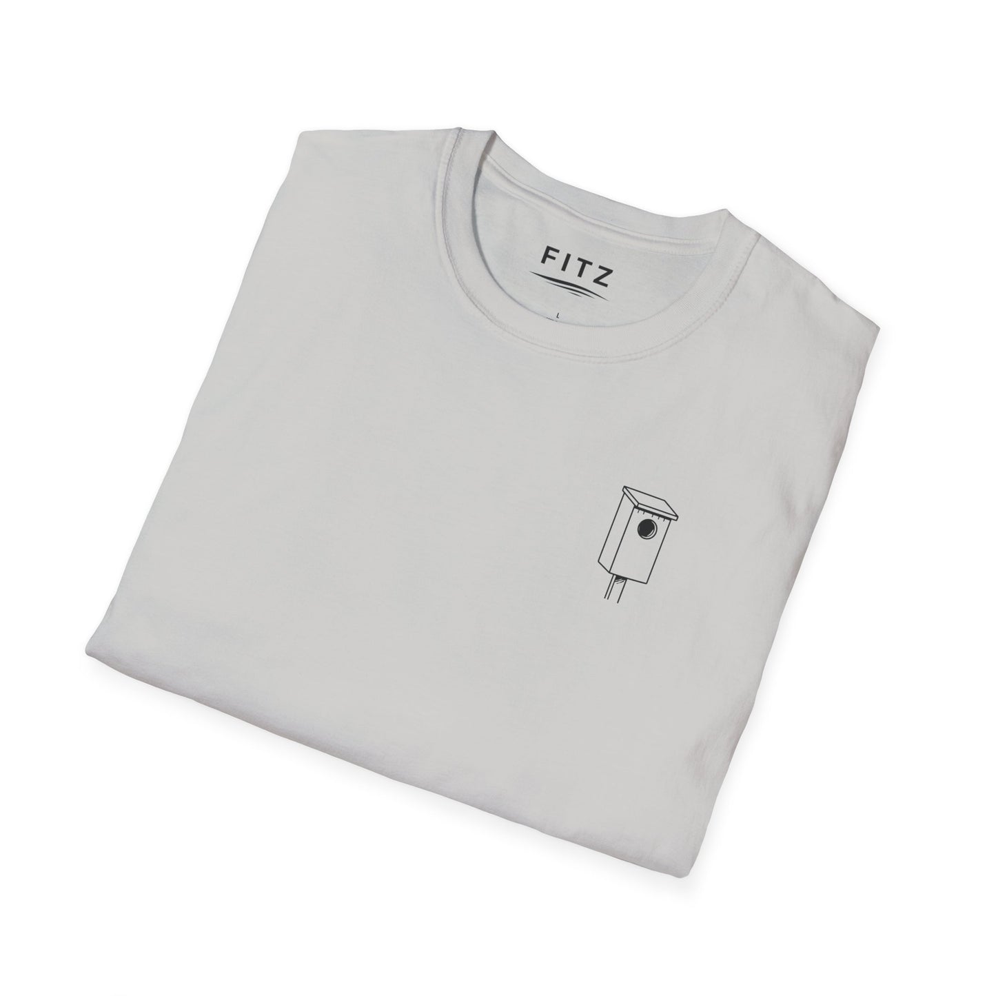 Wood Duck One Line T-Shirt - Back Print