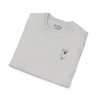 Wood Duck One Line T-Shirt - Back Print