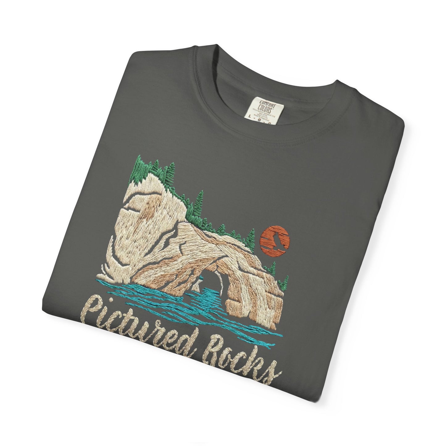 Pictured Rocks Lover's Leap T-Shirt - Heavyweight Comfort Colors