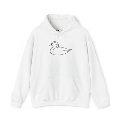 Wood Duck One Line Hoodie