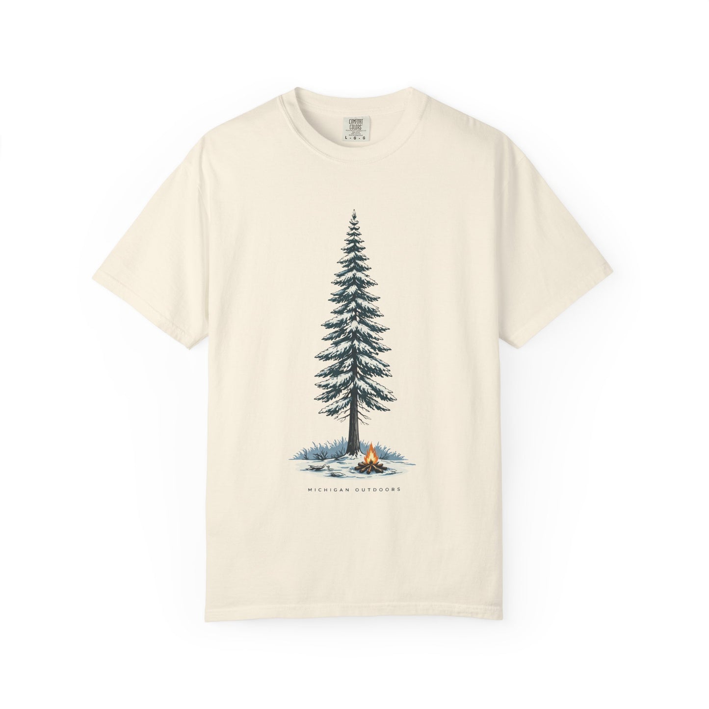 Michigan Outdoors T-Shirt - Heavyweight Comfort Colors