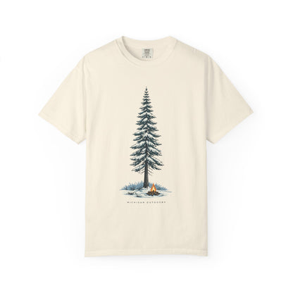 Michigan Outdoors T-Shirt - Heavyweight Comfort Colors