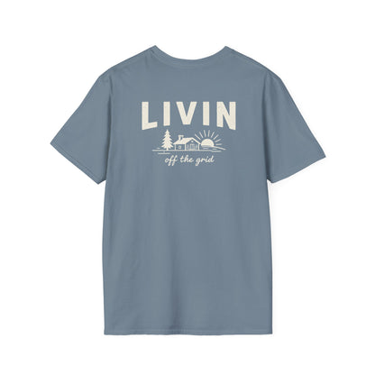 LIVIN off the Grid T-Shirt - Back Print