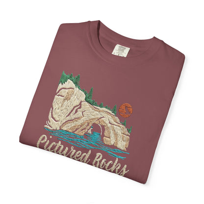 Pictured Rocks Lover's Leap T-Shirt - Heavyweight Comfort Colors