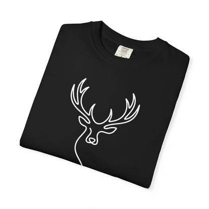Elk One Line T-Shirt - Heavyweight Comfort Colors