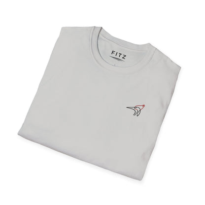 Pileated Woodpecker One Line T-Shirt - Back Print