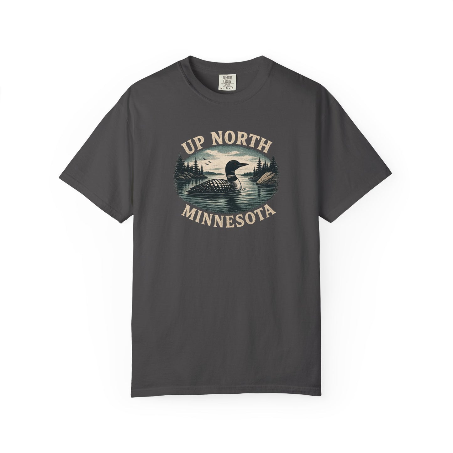 Loon Up North Minnesota T-Shirt - Heavyweight Comfort Colors