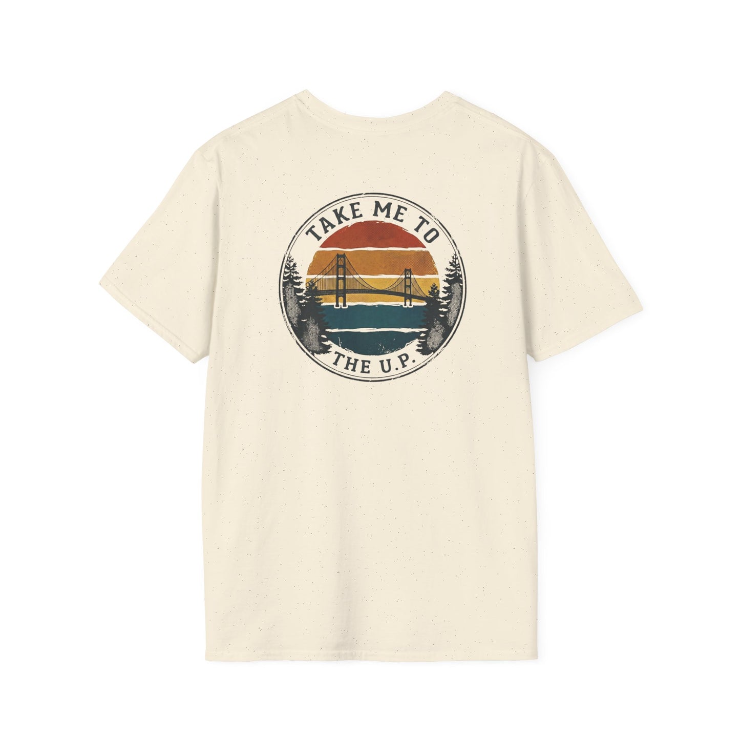 Take Me to the U.P. Sunset T-Shirt - Back Print