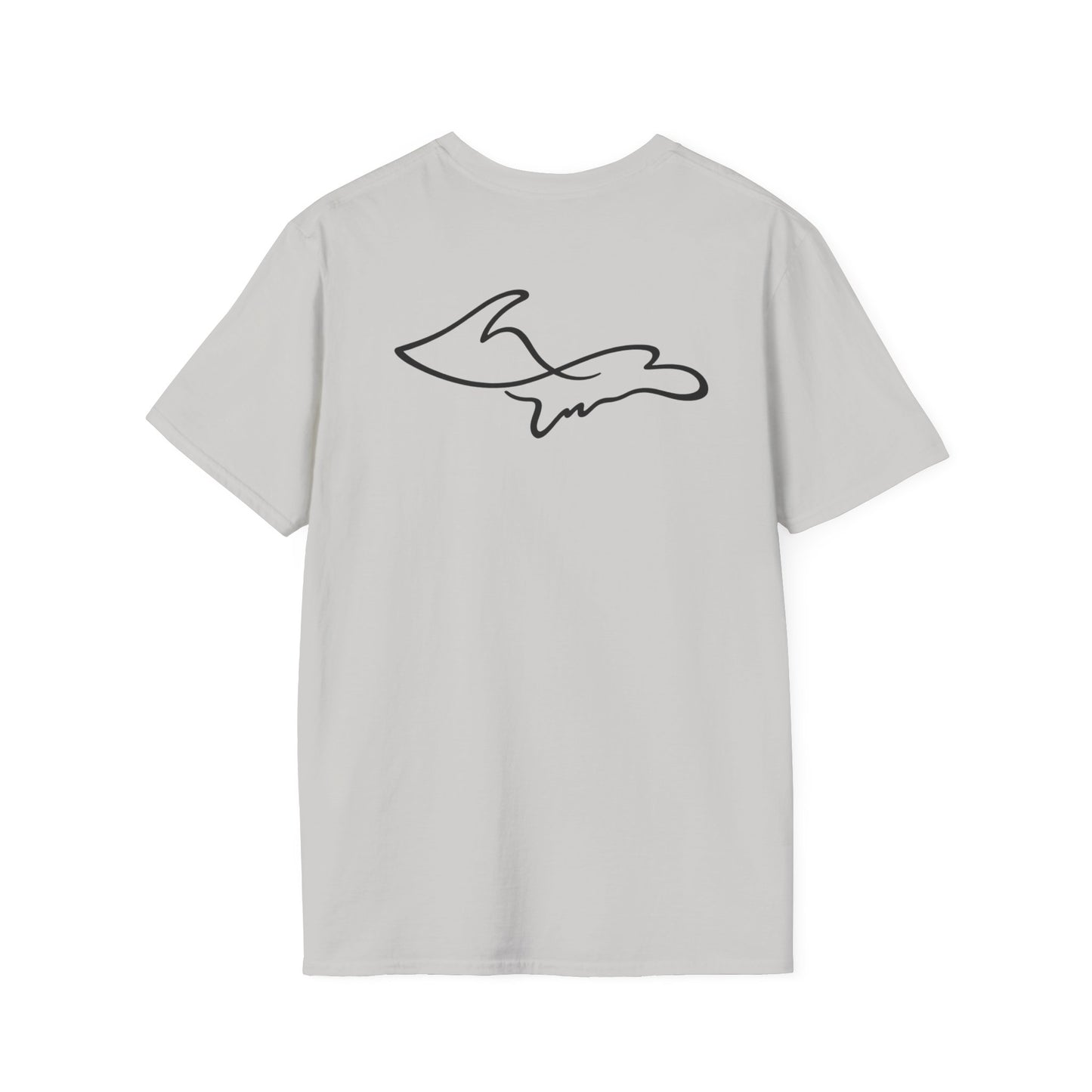 Upper Peninsula One Line T-Shirt - Back Print