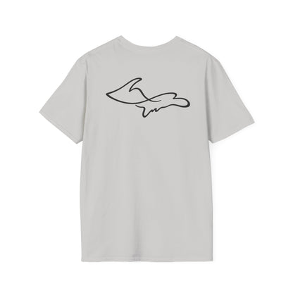 Upper Peninsula One Line T-Shirt - Back Print