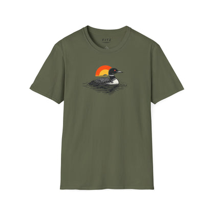 Loon at Sunset T-Shirt