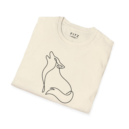 Wolf One Line T-Shirt