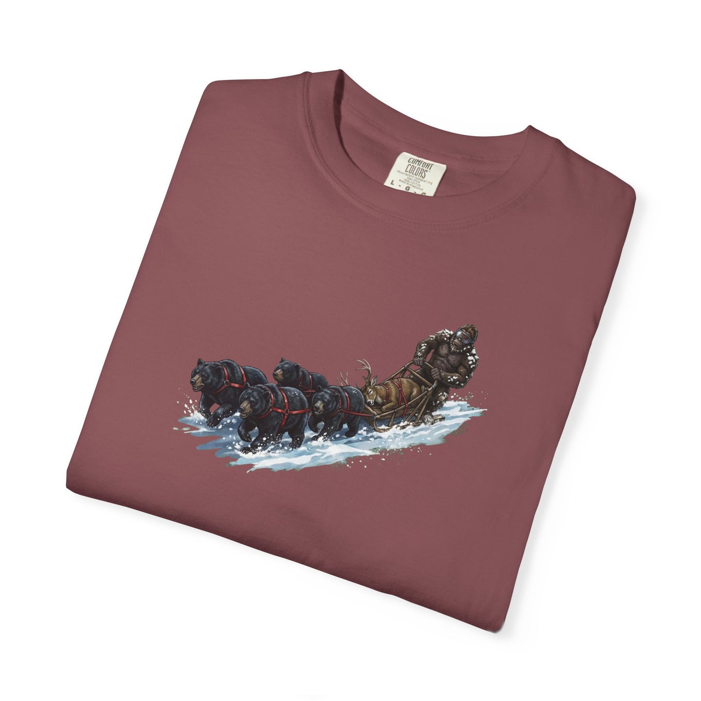 Winter Run T-Shirt - Heavyweight Comfort Colors