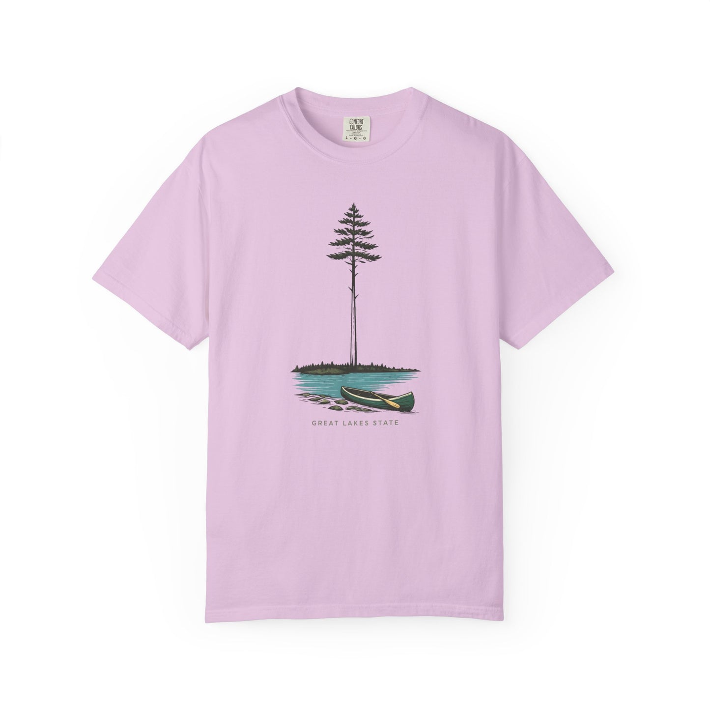 Great Lakes State T-Shirt - Heavyweight Comfort Colors