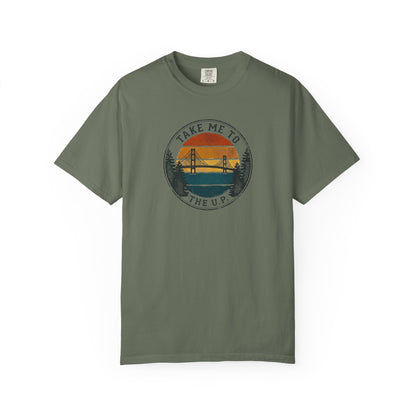 Take Me to the U.P. T-Shirt - Heavyweight Comfort Colors
