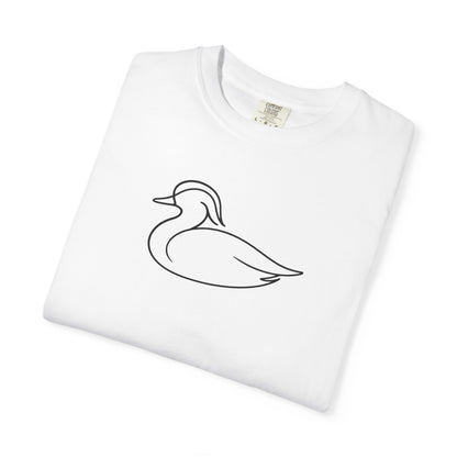 Wood Duck One Line T-Shirt - Heavyweight Comfort Colors