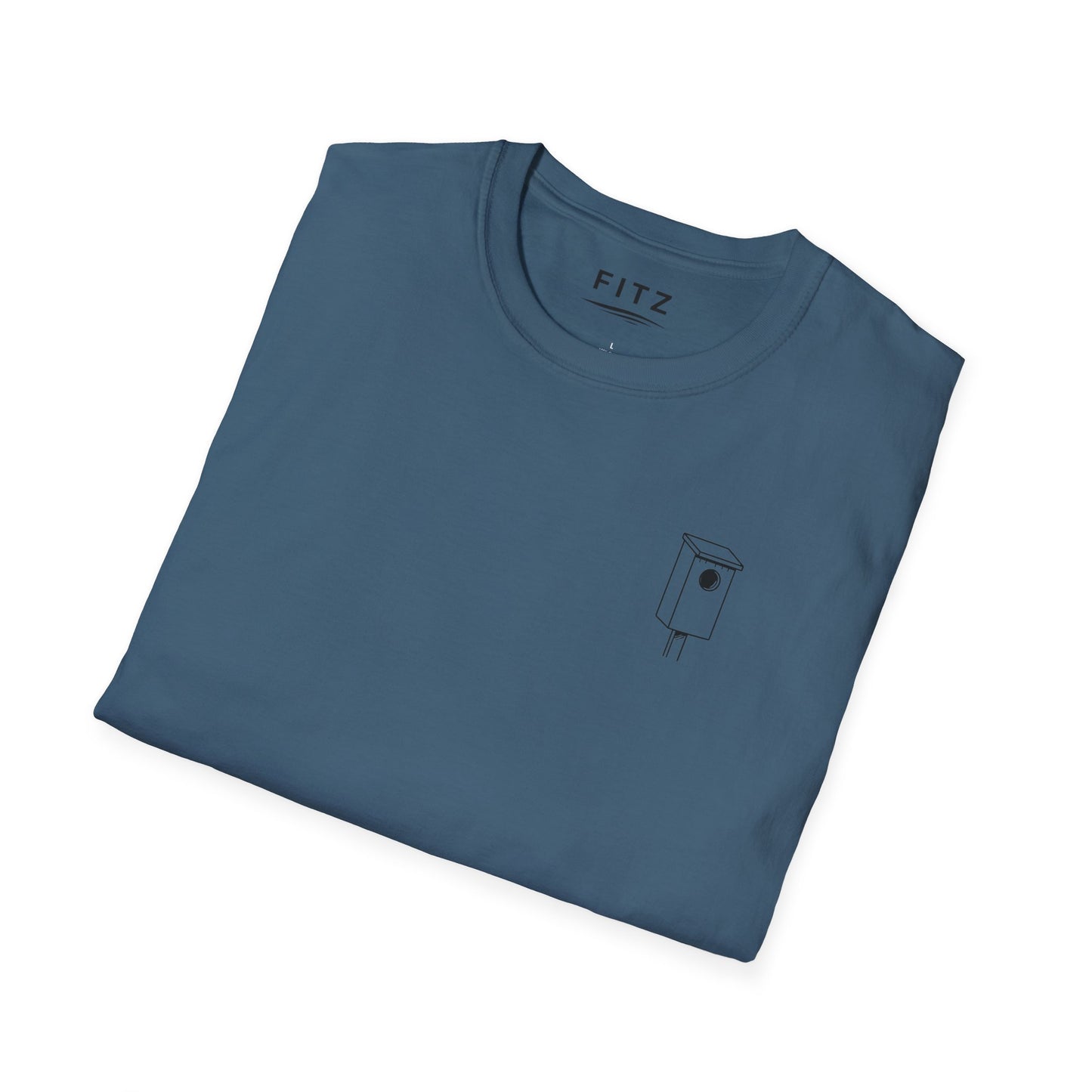 Wood Duck One Line T-Shirt - Back Print