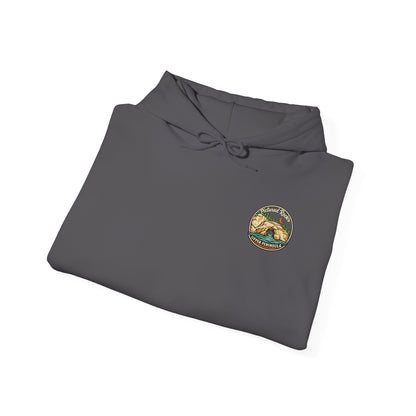 Pictured Rocks Lover's Leap Hoodie - Back Print