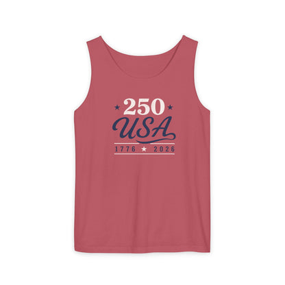 250 USA Tank Top - Heavyweight Comfort Colors