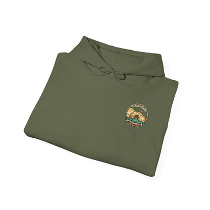 Pictured Rocks Lover's Leap Hoodie - Back Print