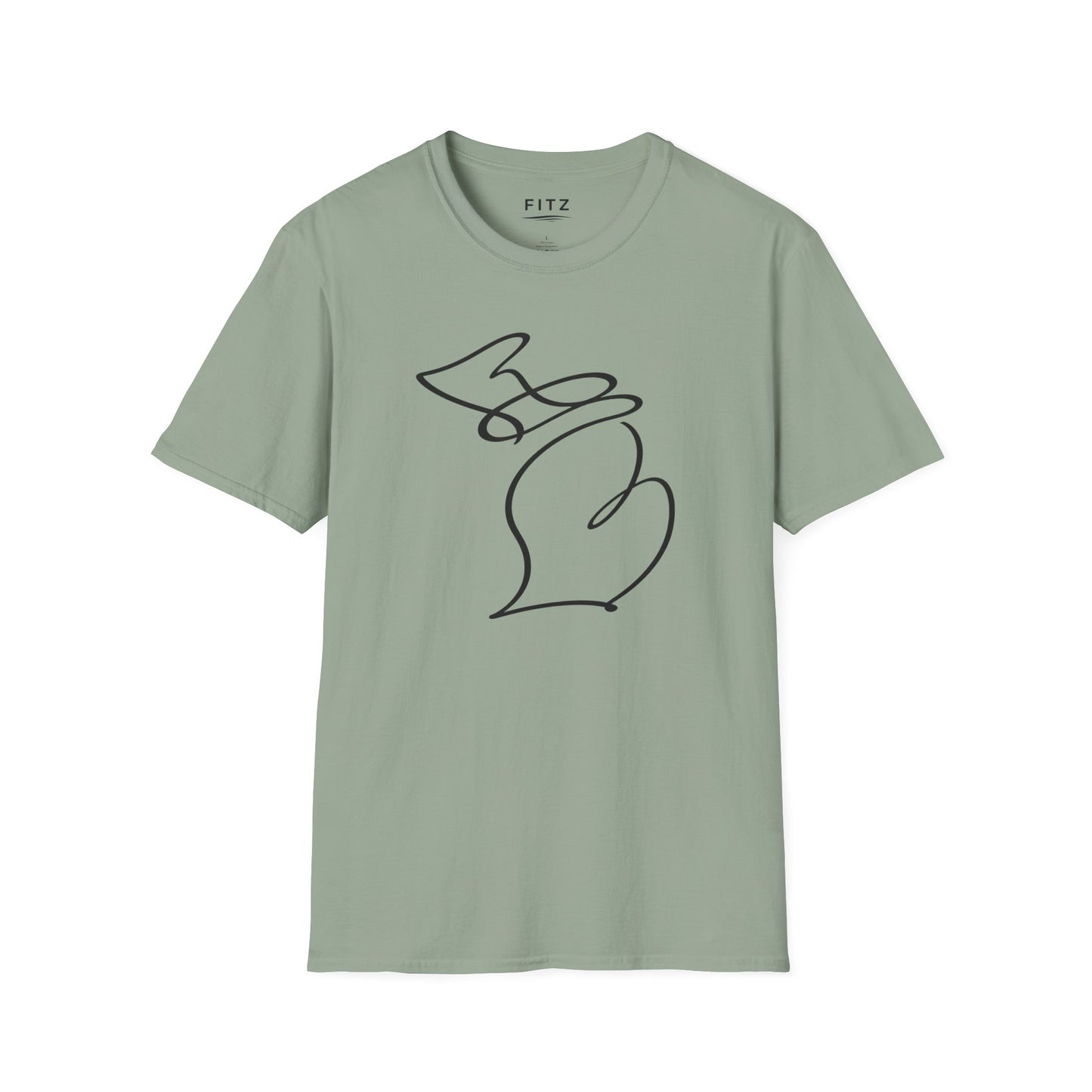 Michigan One Line T-Shirt