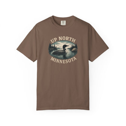 Loon Up North Minnesota T-Shirt - Heavyweight Comfort Colors