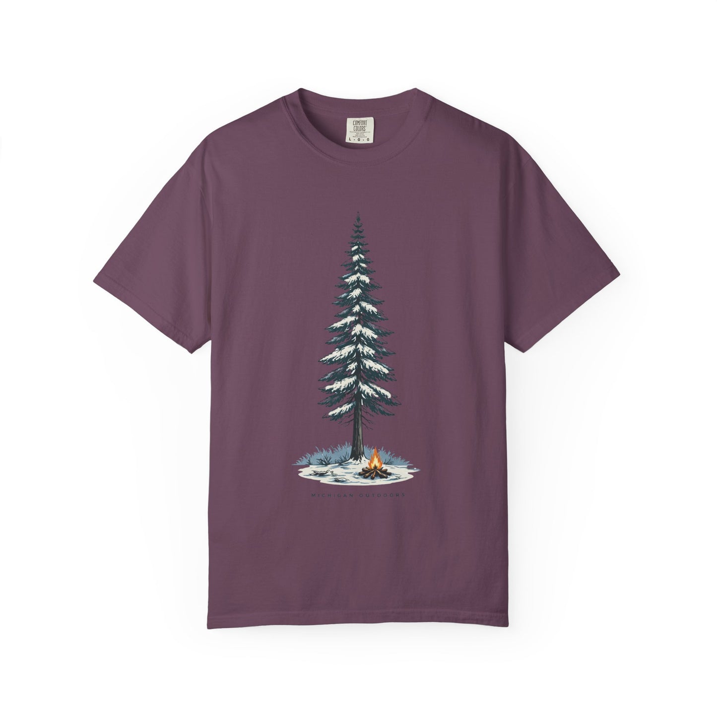 Michigan Outdoors T-Shirt - Heavyweight Comfort Colors