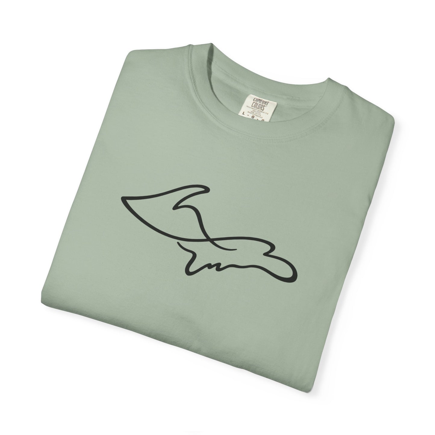 Upper Peninsula One Line T-Shirt - Heavyweight Comfort Colors