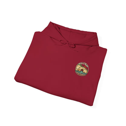Pictured Rocks Lover's Leap Hoodie - Back Print