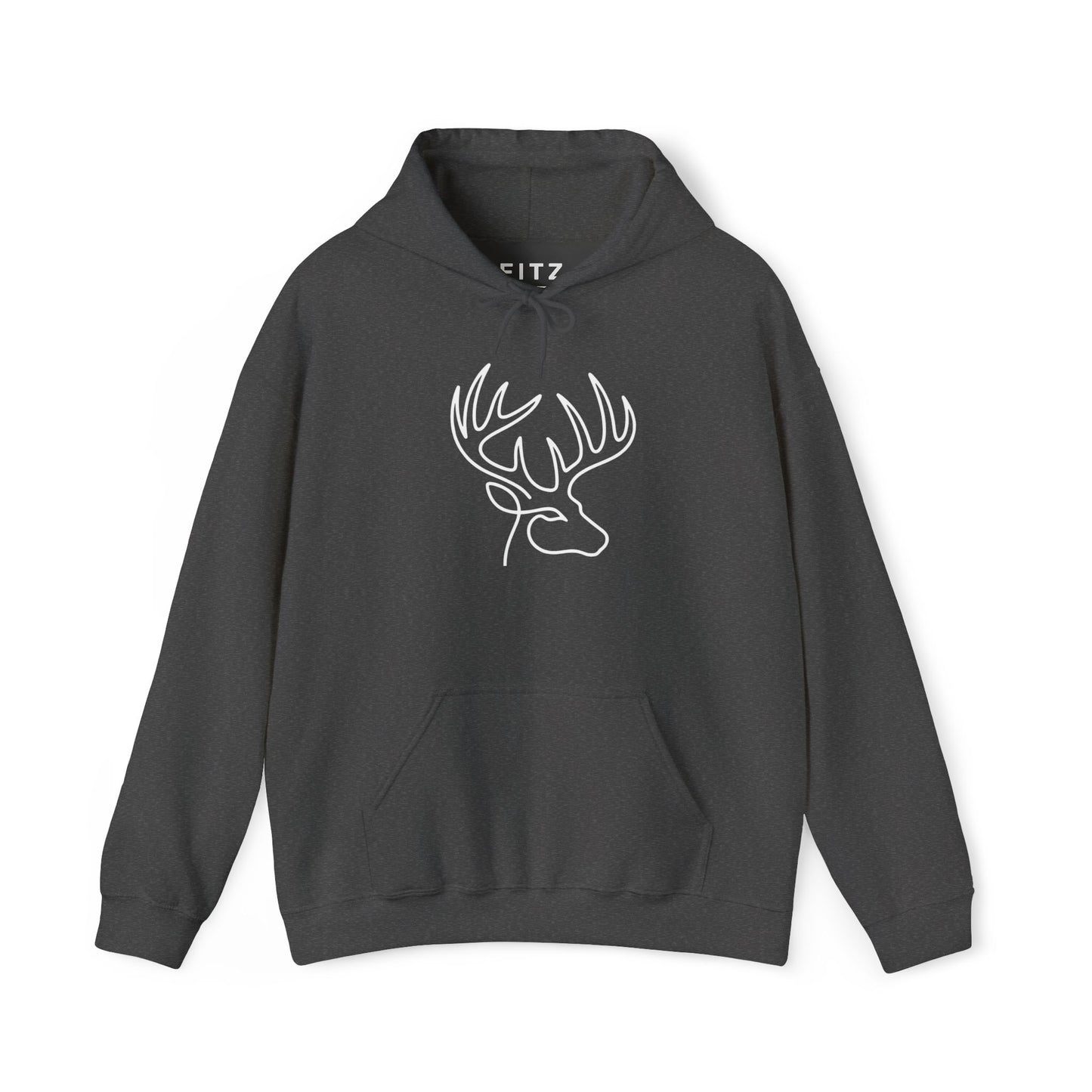 White-tailed One Line Hoodie