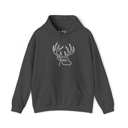 White-tailed One Line Hoodie
